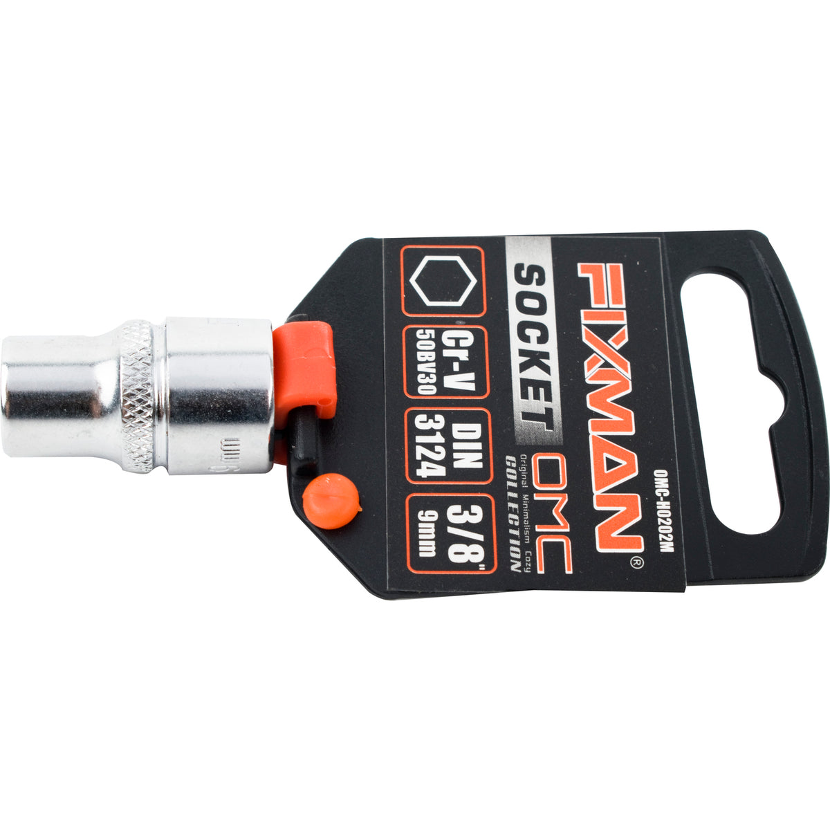 Fixman - Hex Socket - 3/8 Inch Drive - 9mm