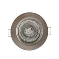 Straight Round Downlight - 50W - Dia - 12V - Satin Chrome