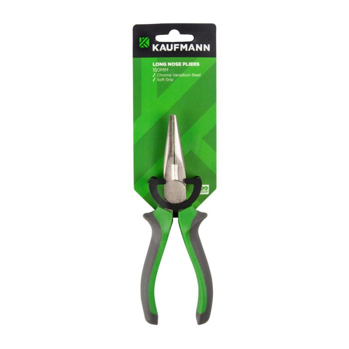 Kaufmann - Pliers Long Nose Soft Handle 150mm