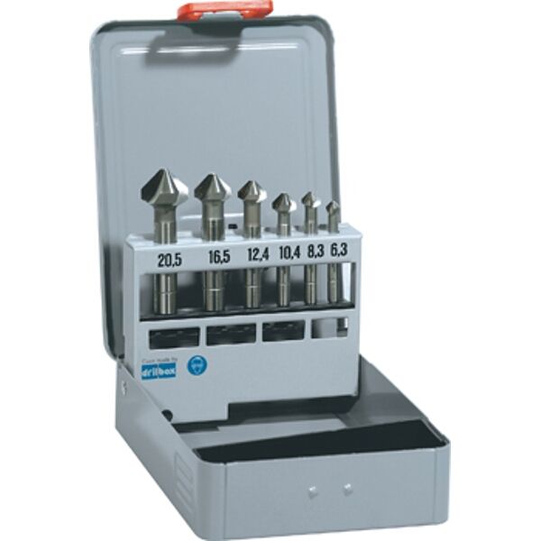 Alpen Countersink Set Hss 6 Piece
