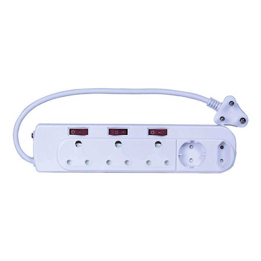 Multiplug 6Way 3X16A 2X5A 1Xsc
