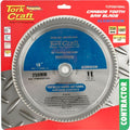 Tork Craft Blade Contractor Alum 250 X 100T 30/1/20/16 Circular Saw TCT