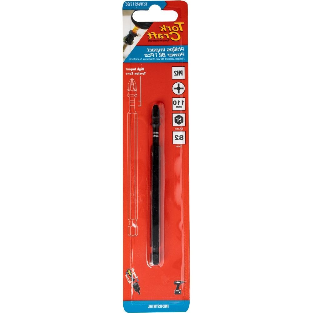 Tork Craft Impact Ph2 X 110Mm Power Bit 1Pc Carded