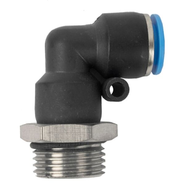 Aircraft Pu Hose Fitting Elbow W/O-Ring 10mm-1/2M