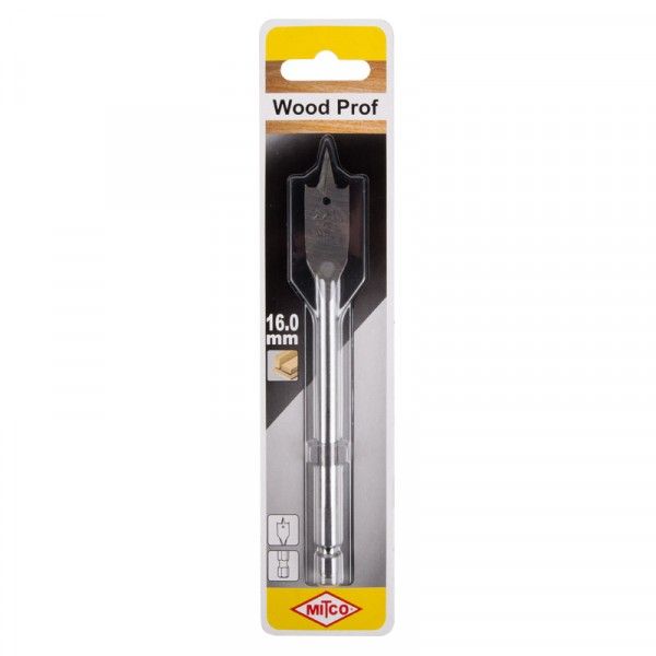 Mitco Wood Flat Drill Bit - 16mm