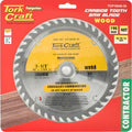 Tork Craft Blade Contractor 190 X 40T 30/20/16 Circular Saw TCT