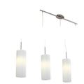Troy3 3LT Pendant 700mm Satin Chrome