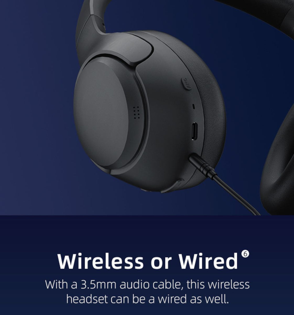 WINX VIBE Pure Hybrid ANC Headphones - Black