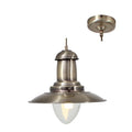 Fishermans Hat Pendant 335mm A/Brass