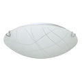 Ceiling Light 300mm Surreal Grid Design White