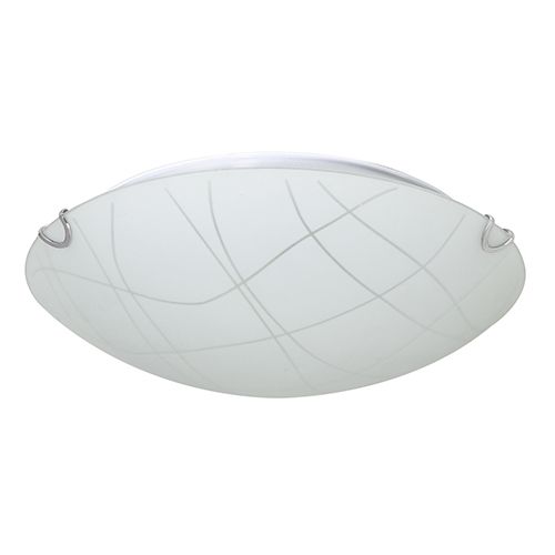 Ceiling Light 300mm Surreal Grid Design White