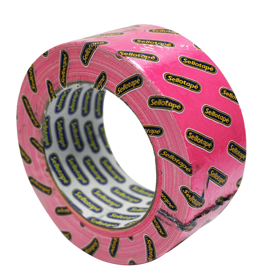 Tape Sello Duct Lumo Pink 48Mmx20M