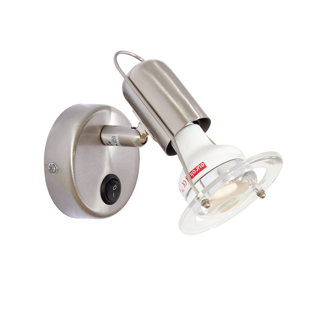 Mini DiSatin - 1 Light - Spot Light - Satin Chrome