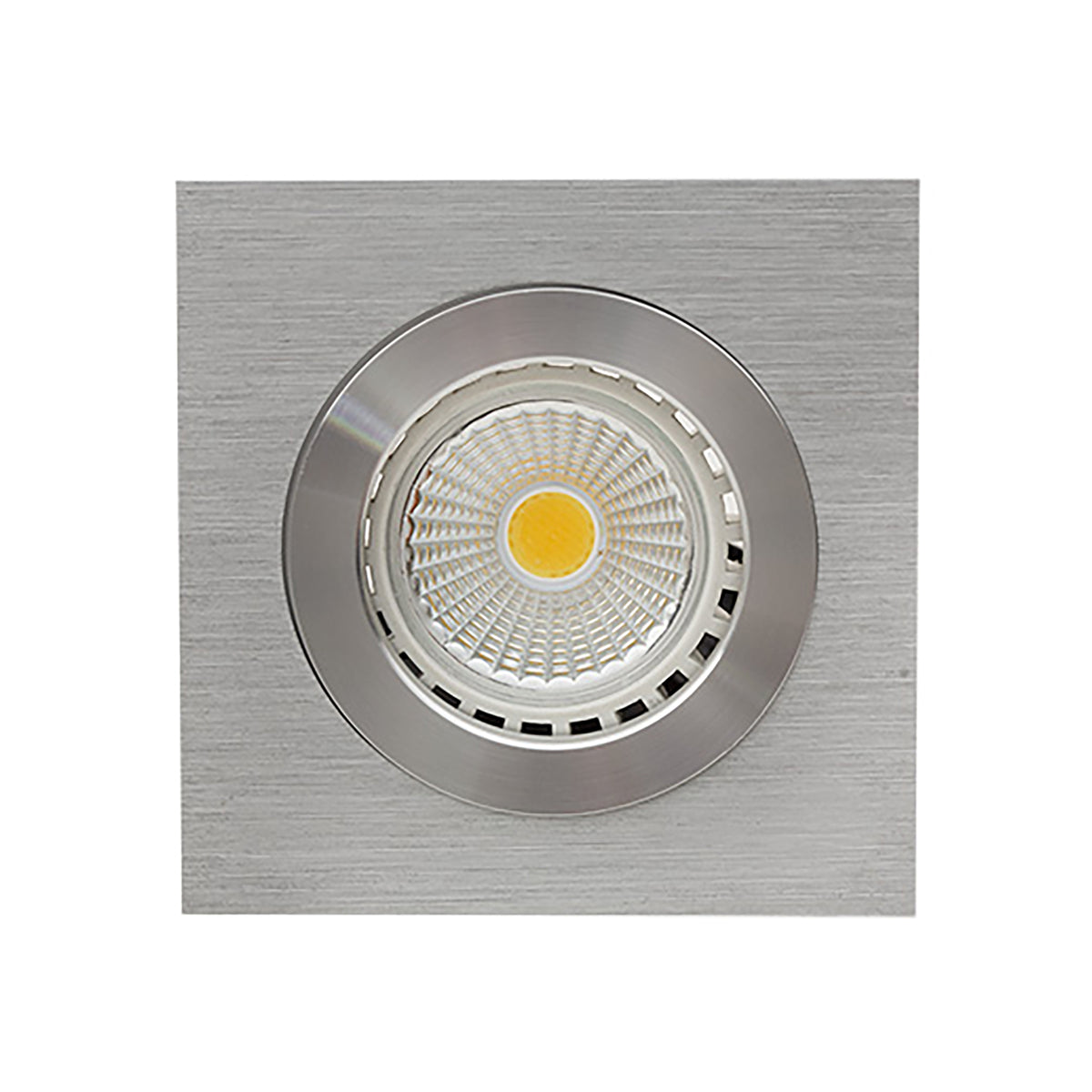Cnc Square - Downlight - 80mm - Dia - Aluminium - 6 Pack