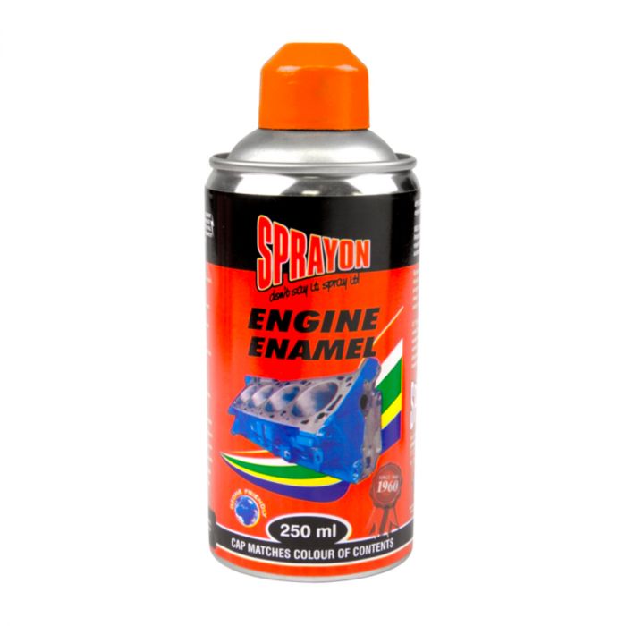 Sprayon - Engine Enamel Spray Gunstone Orange 250ml