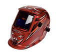 Matweld Helmet Auto Dark with GrIndustrial  Red
