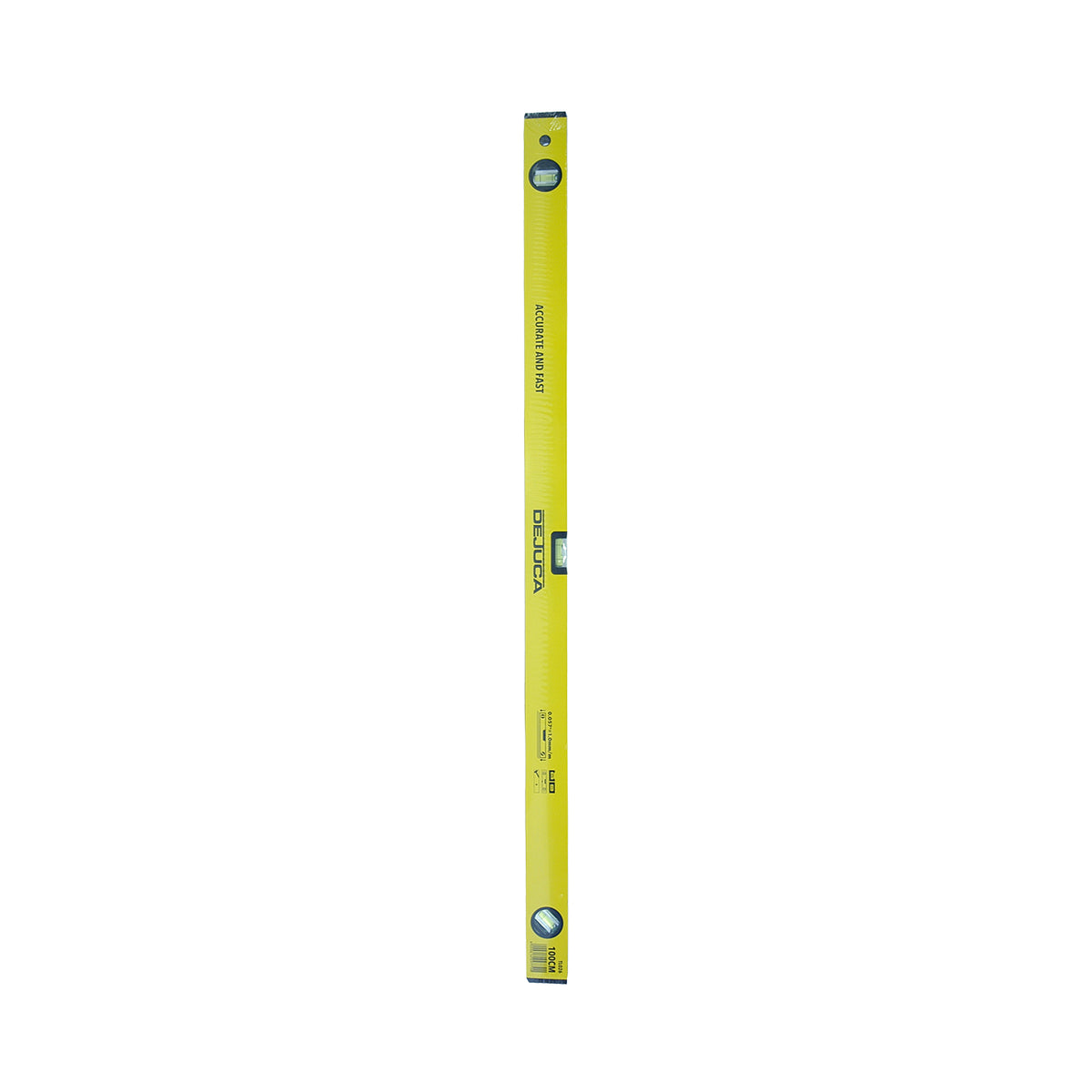 Dejuca - Spirit Level - Aluminum - 3 Vial - 1.5mm - 1000mm
