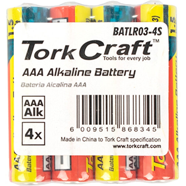 Lr03 4S Aaa 1.5V Battery X4 Pack Shrink Wrap (Moq 30)