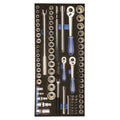 King Tony - Combination Socket Set - 9.5cm - 9.5cm