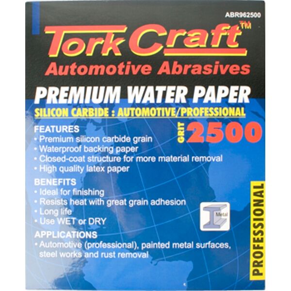 Tork Craft Waterproof Paper 2500 Grit 230 X 28050 PCE