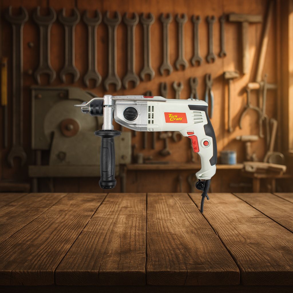 Tork Craft Impact Drill 13Mm 1100W 2 X Speed 1200/3200Rpm 220V Machine