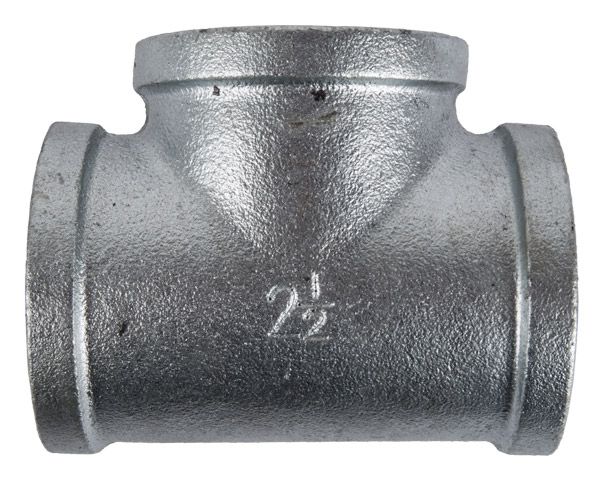 Galvanised Tee - Parts & Accessories - Metal - 80mm