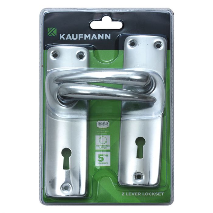 Kaufmann - Lockset 2 Lever Sabs Lock & Cp Handle