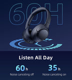WINX VIBE Pure Hybrid ANC Headphones - Black