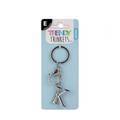 Trendy Trinkets - Keychain Alpha Metal K