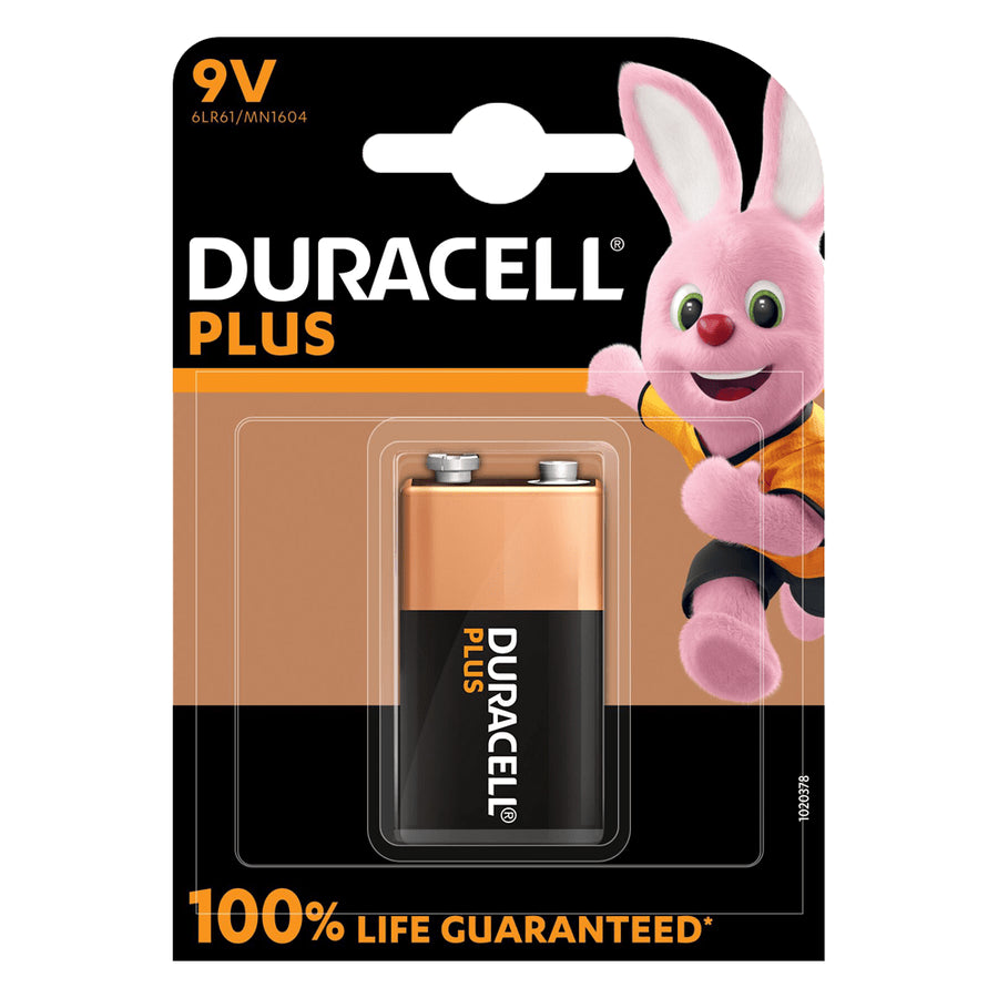 Batteries Duracell Mainline 9V P01 10Piece