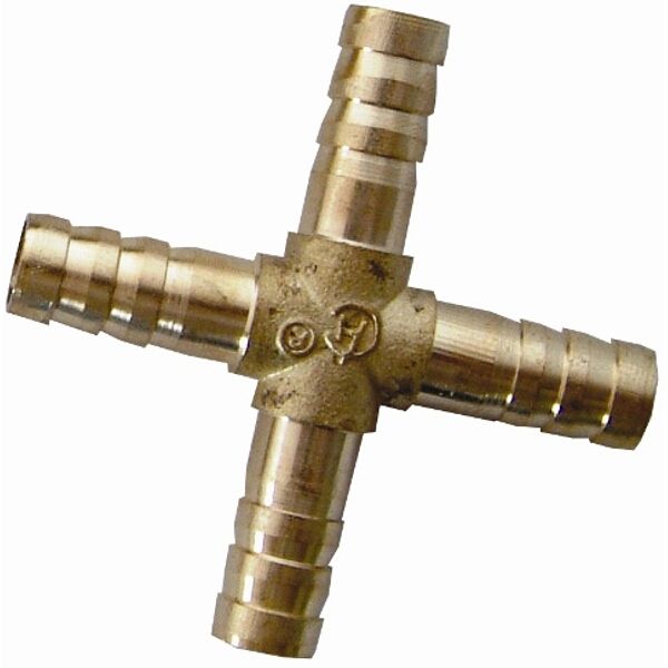 Aircraft 4 Way Hose Connector 8mm