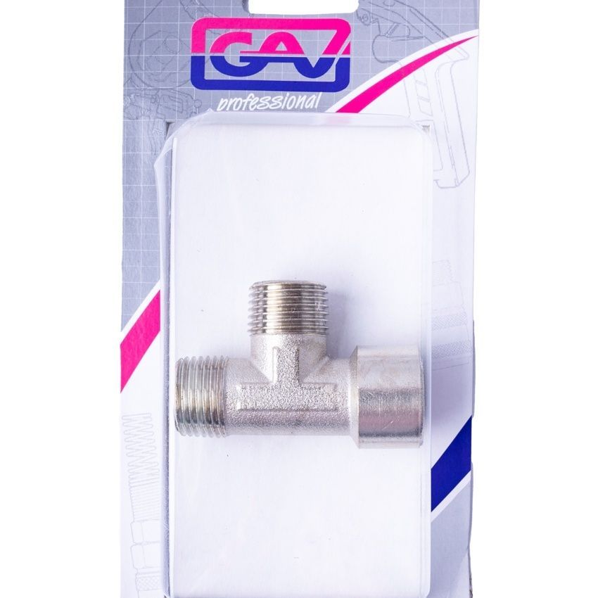 Gav T Connector 1/2' Mmf Packaged