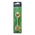 Kaufmann - Cabin Hook 100mm Brass Plated -Zamac - 2 Pack