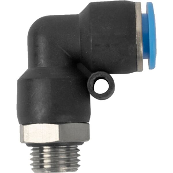 Aircraft Pu Hose Fitting Elbow W/O-Ring 10mm-1/4 M