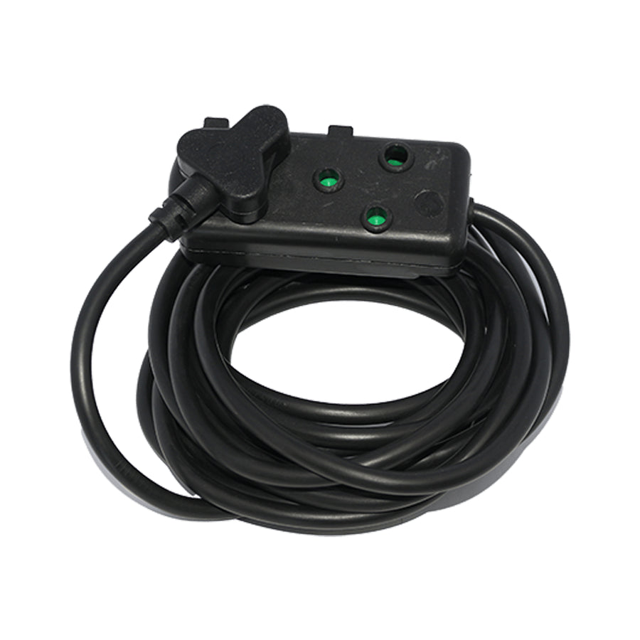 Extension Lead 5Mx1.0Mm Black