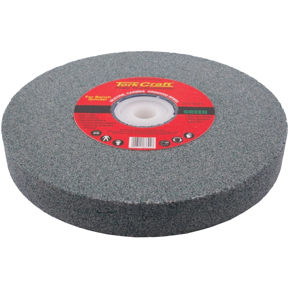 Tork Craft Grinding Wheel 250 X 40 X 50.8Mm Bore Coarse 36G Green