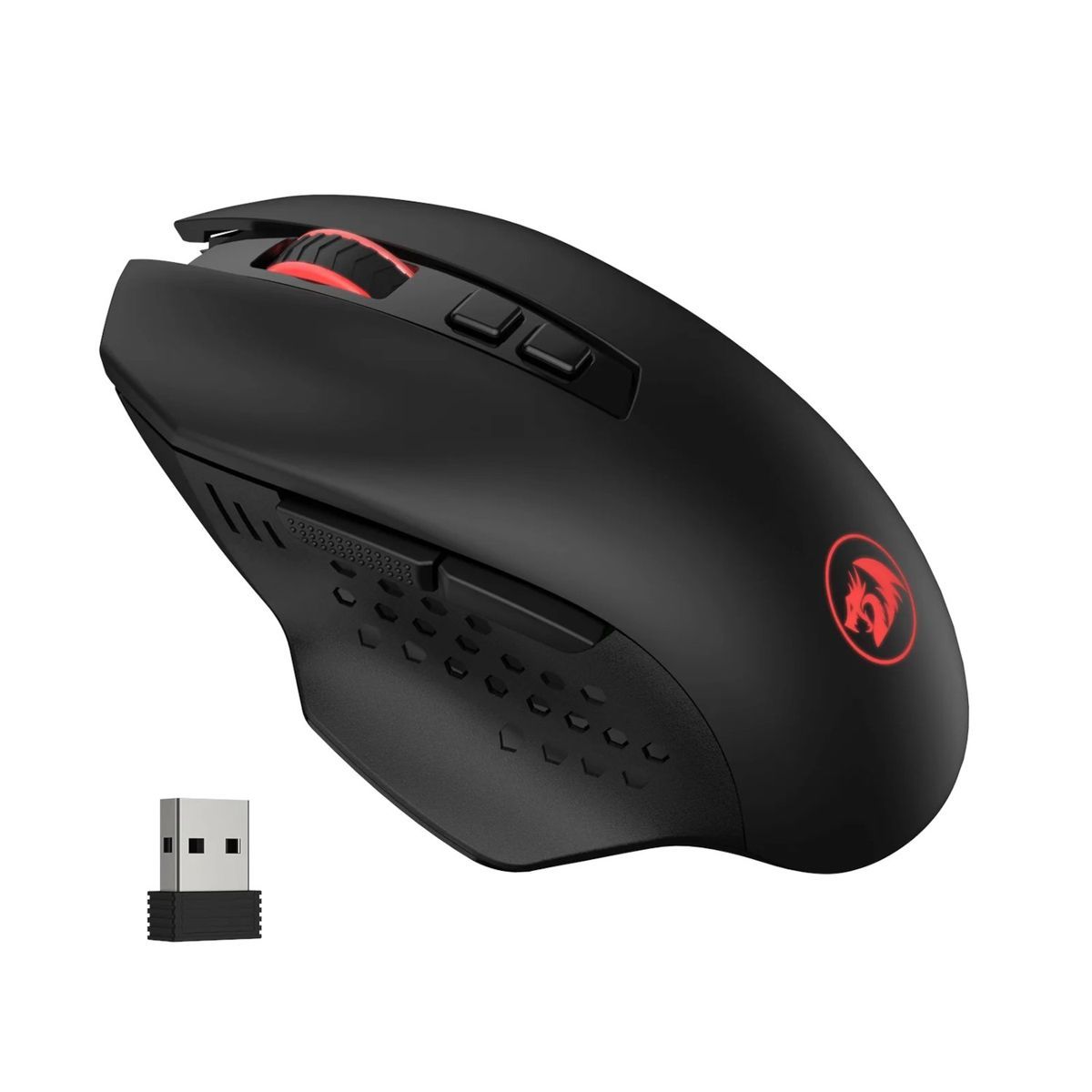Redragon GAINER 4000DPI 7-Button Wireless Gaming Mouse - Black