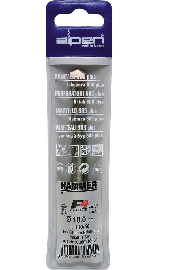 ALPEN - SDS Plus Drill Hammer F4 Bit 160 x 100 9.5mm