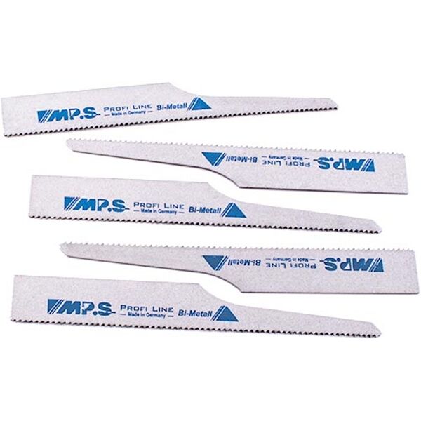 MPS Jigsaw  Blade  for Airtool 2mm-2.5mm 5 Pack 18 Tpi Body Saw