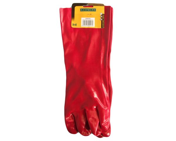 Safety PVC Open Cuff Glove - 27cm