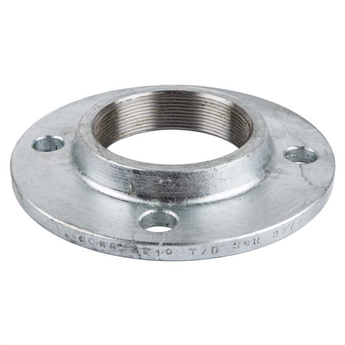 Flange Black Ff Screwed T/D 40mm