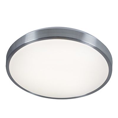 Power ceiling light 325mm Silver Rim LED 24w 4000K