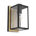 Budrone Outdoor Wall Light Black E27