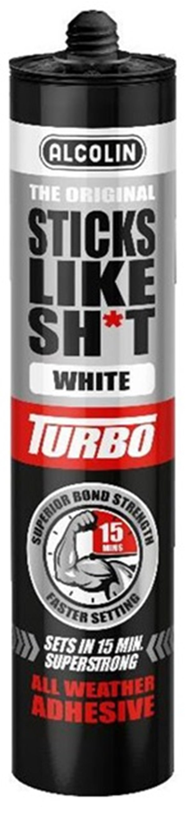 Alcolin Sticks Like Shxt Turbo White 290ml