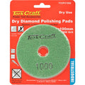 Tork Craft 100mm Diamond Polishing Pad 1000 Grit Dry Use
