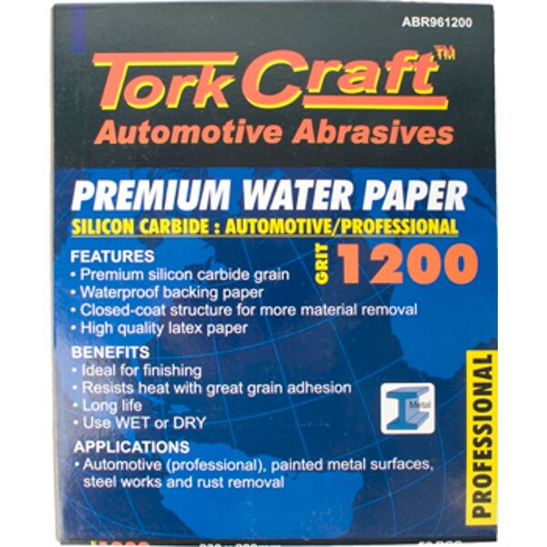 Tork Craft Waterproof Paper 1200 Grit 230 X 28050 PCE