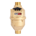 Brass Water Meter 15mm Piston Type