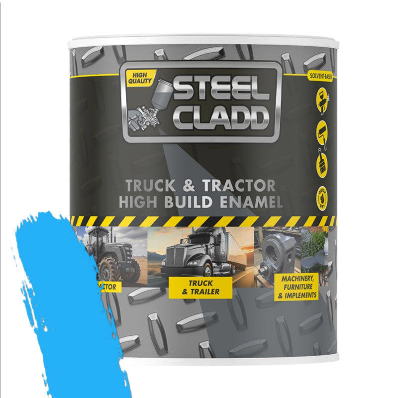 Steel Cladd Truck N Tractor Ena New Landini Blu 1L White Enamel Wall Paint