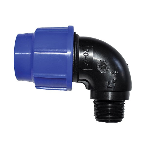 Male Compression Elbow - 63mm x 50mm