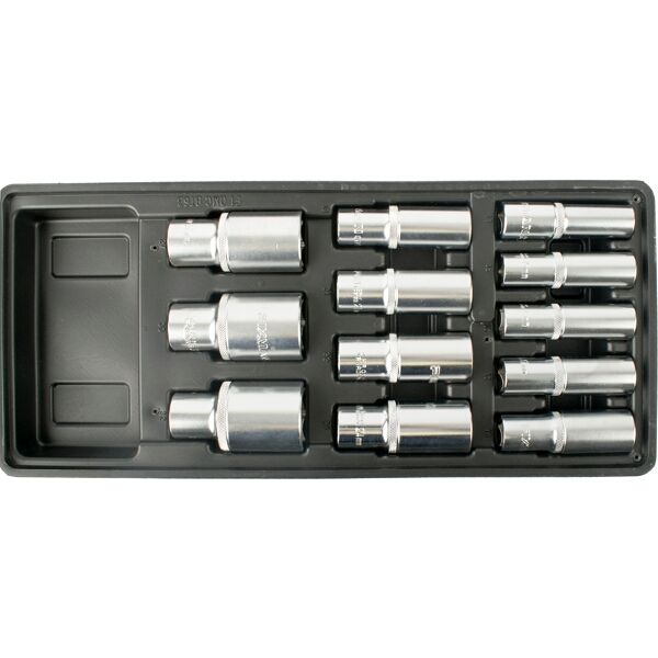 Fixman Tray 12 Piece 1/2' Drive Deep Sockets